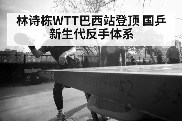 林诗栋WTT巴西站登顶 国乒新生代反手体系（ayx）